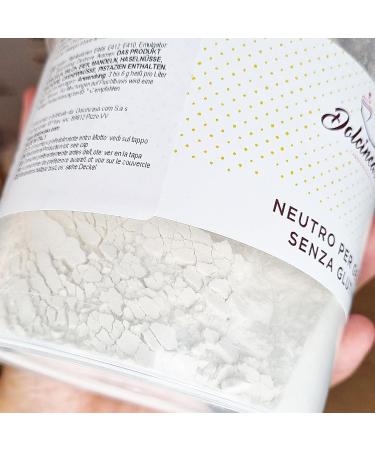 Dolcincasa-com Neutral for Ice Cream and Fruit Gelato with Guar Flour and Carob Seeds Thickener Emulsifier - Buy Online on GoSupps.com