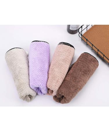 Qchomeee Coral Fleece Hair Dryer Cap | Soft Absorbent Turban for Quick Hair Drying - Ultimate Shower Towel - Buy Online on GoSupps.com