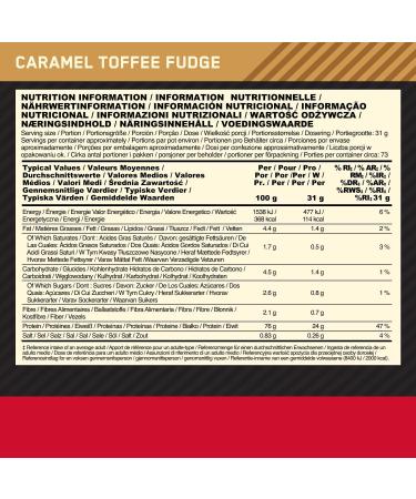 Optimum Nutrition Gold Standard 100% Whey Protein Powder - Caramel Toffee Fudge Flavor, 73 Servings, 2.27 kg - Buy Online on GoSupps.com