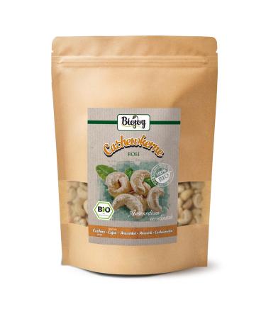 Biojoy BIO-Cashewkerne ganz (500 g) roh und unbehandelt Cashew-N sse Cashewkerne 500 g (1Pack) - Buy Online on GoSupps.com