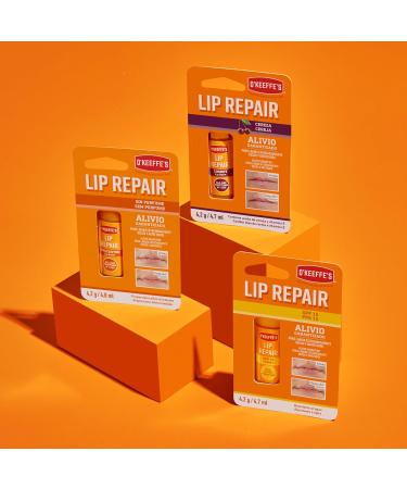  O'Keeffe's O'Keeffe's Lip Repair - Repairing lip balm for dry and chapped lips - 24-hour hydration - Fragrance-free - Buy Online on GoSupps.com