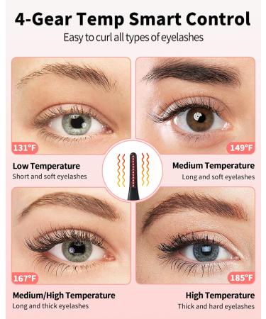 DUST2OASIS Heated Eyelash Curler Electric Eyelash Curlers D2O-JMQ-3.22-06 - Buy Online on GoSupps.com