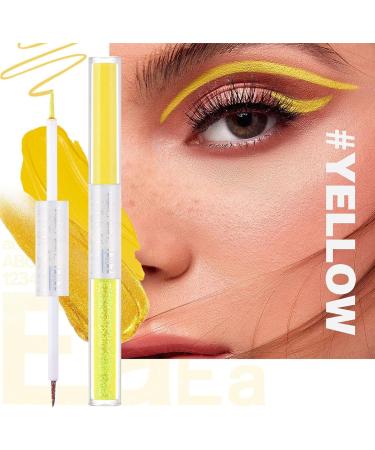 Liquid Eyeliner Colorful Set 6-Colors Dual Ended Colored Liquid Eyeliners Colores Set - Liquid Color Eyeliner Eye Makeup for Valentine's Day Colors Waterproof Smooth & No Fading Uaxiu - Buy Online on GoSupps.com