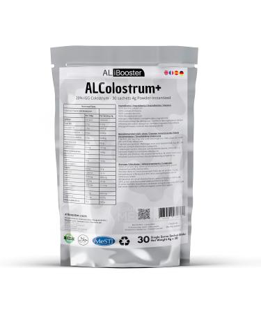 ALColostrum+ - Colostrum premium en poudre - 100% pur - Riche en IgG (20%) - Format de poche - 30 sachets de 4g 100% naturel - Buy Online on GoSupps.com
