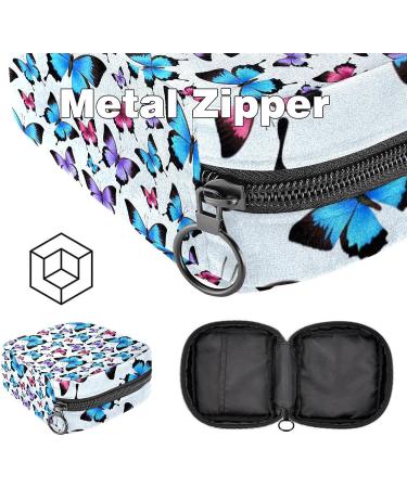 MUOOUM Butterfly Pattern Menstrual Cup Pouch and Sanitary Napkin Storage Bag - Multi-colored 3 - Buy Online on GoSupps.com