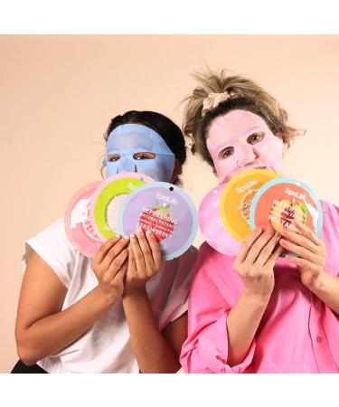 SpaLife Fabulous Fruit Sheet Mask Collection - 12 Pack - Buy Online on GoSupps.com