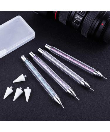 Anezus 4Pcs Rhinestone Pickup Tool Set - Nail Art DIY Decoration Pink - Buy Online on GoSupps.com