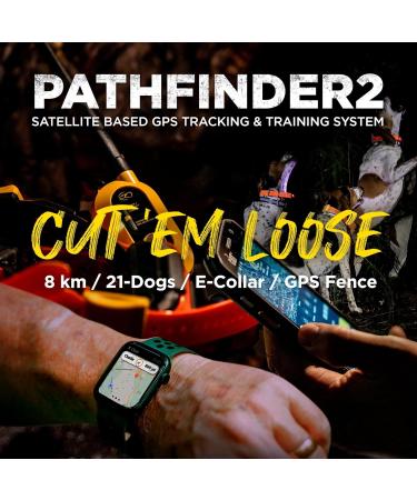 Dogtra Canada Pathfinder 2 GPS Dog Tracker e Collar 8 KM Long Range LED Light No Monthly fees Free App Waterproof Smartwatch Control Satellite Real Time Tracking Multiple Dogs Smartphone Required PathFinder 2 - Canada Warranty - Buy Online on GoSupps.com