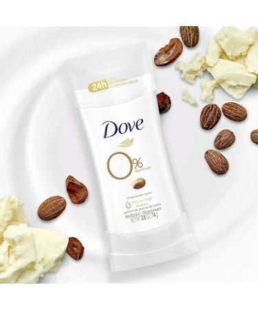 Dove Shea Butter Deodorant Stick for Women - 48 Hr Protection - 4-Pack 2.6 oz - Buy Online on GoSupps.com