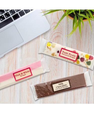 Nougat Gift Box - Nougat Bar Selection of 8 Flavours (8 x 130g) in a Box Individually Wrapped Nougat Sweets | Gifts for Dad Grandad Step Dad Men Boyfriend Brother Son - Buy Online on GoSupps.com