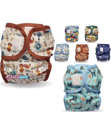 Bambinex ** Comfort Wrap ** overlay protection from Newborn to OneSize-for almost all fabric diapers (OneSize (3.5-20kg) floralie) Onesize (3.5-20kg) Floralie