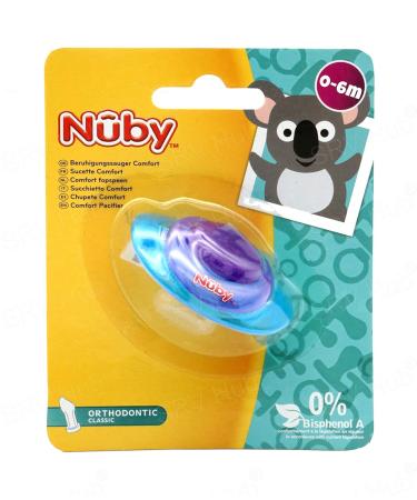 Classic BPA-Free Pacifier with Ring | Ultra Air Dummy for Newborns 0-6 Months | Breathable & Jaw-Friendly (Red & Blue 2 Pack) - Buy Online on GoSupps.com