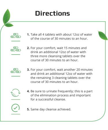 Herbal Clean QTabs Same-Day Detox - 10 Tablets | Portable & Discreet Formula - Buy Online on GoSupps.com