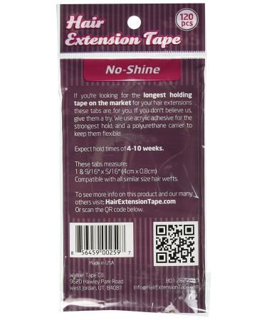 Walker Tape No Shine Bonding Double Sided 4cm x 0.8cm - 120 Pieces | Strong Adhesive Tape - Buy Online on GoSupps.com