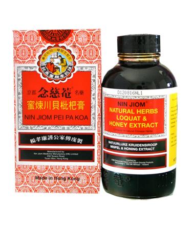 24 x 300 ml sirop d'herbes original Nin Jiom Pei Pa Koa