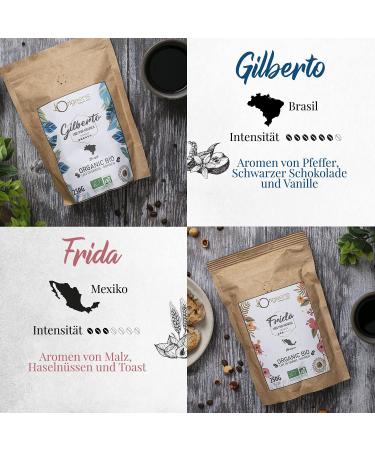 Origens Organic Coffee Beans - Premium 1kg Arabica Whole Bean Set (4x250g) | Traditional Roasting for Exceptional Flavor - Buy Online on GoSupps.com
