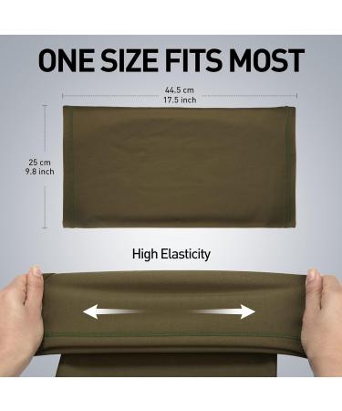 Arcweg Neck Warmers for Winter | Thermo Multifunctional Hose Scarf | Unisex Neck Gaiter for Skiing Biking & Outdoor Sports - Olive - Buy Online on GoSupps.com