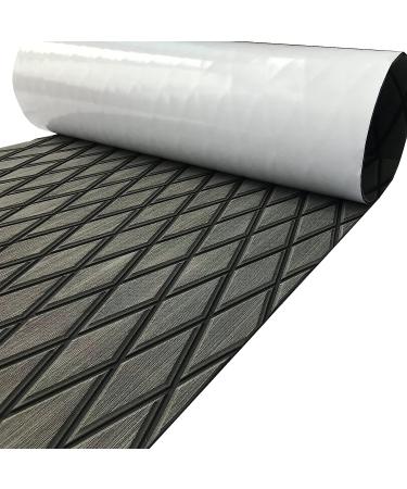 EVA Foam Boat Flooring Decking Sheet Pad 6mm Dark Grey | Anti-Skid Faux Teak Marine Flooring for Yacht Motorboat RV | 28x75 Inch - Buy Online on GoSupps.com