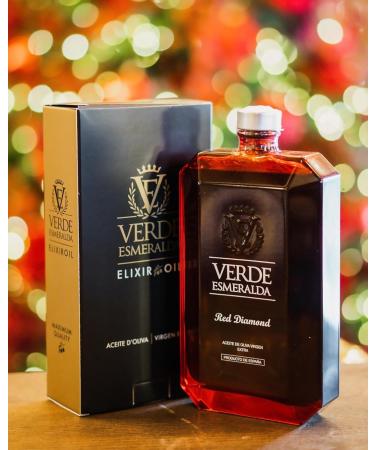 "Verde Esmeralda - Aceite by Oliva Virgen Extra - Picual 500 ml (500 ml Green Emerald) (500 ml Red Diamond) - Buy Online on GoSupps.com