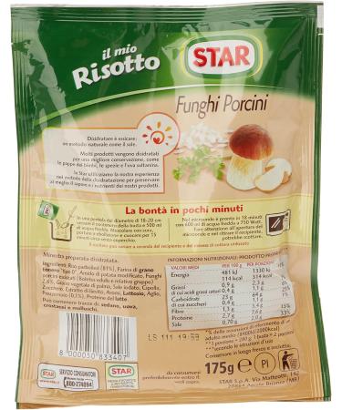  Star Star - Creamy Risotto with Porcini Mushrooms - 175g - pack of 5  - Buy Online on GoSupps.com