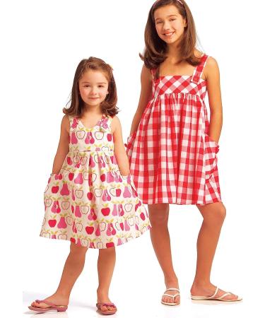 McCall's Patterns M5613 Children's/Girls' Dresses | Size CCE (3-6) - Buy Online on GoSupps.com