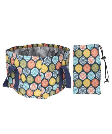 Bassin de Trempage Pliable pour les Pieds Seau D'eau de Bain de Pieds en Corde avec Poign e tanche en Polyester Baignoire de Voyage Portable pour les Pieds Spa pour les Pieds Bassin de P dicure