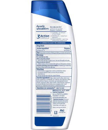 Head & Shoulders Dry Scalp Care With Almond Oil 2-In-1 Dandruff Shampoo & Conditioner 14.2 Fluid Ounce (Pack Of 2) - Buy Online on GoSupps.com