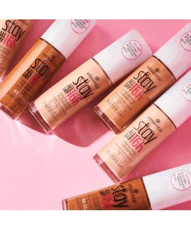 Essence Cosmetics Stay ALL DAY 16h Long-Lasting Foundation 30ml - Soft Sand | Shop Internationally - Buy Online on GoSupps.com
