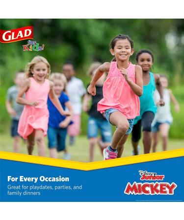 Glad for Kids Disney Mickey and Friends 6oz Paper Snack Bowls Lids Not Included 32ct | Disney Mickey Mouse Paper Snack Bowls Kids Snack Bowls| Kid-Friendly Paper Snack Cups for Everyday Use Snack Bowls 6 Ounce - 32 Count - Buy Online on GoSupps.com