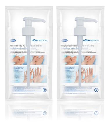 Set of 2 Horn Medical dosing pumps suitable for 500 ml bottles from the manufacturers Bode & Sch lke 1 piece (pack of 2)