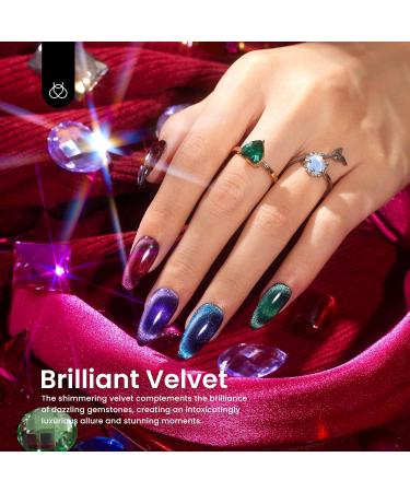 Beetles Cat Eye Gel Nail Polish Set - 6 Colors Glitter & Magnetic Effects - Stunning Gifts for Women - 2024 Limited Edition - Buy Online on GoSupps.com