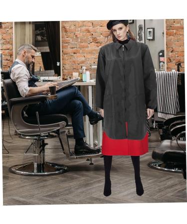DOITOOL Hairstylist Work Clothes Pet Grooming Clothes Long Sleeve Uniform Workwear for Men Women Clothing Work Dress Grooming Apron Cosmetic Men and Women Nylon Polyester Gown - Buy Online on GoSupps.com