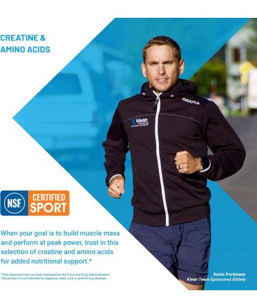 Klean Athlete Klean Glutamine - Immunity Support & Gut Health* - Amino Acids Supplement - NSF Certified for Sport - Non-GMO Gluten Free & Vegan - 17.3 oz - Buy Online on GoSupps.com