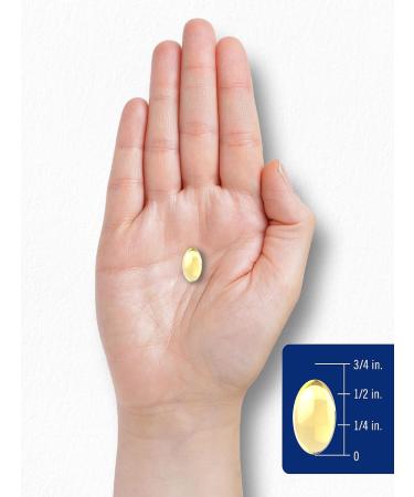 Carlyle Mini Fish Oil Softgels | 2010 mg | 200 Omega-3 Pills | with EPA & DHA | Non-GMO & Gluten Free Supplement - Buy Online on GoSupps.com