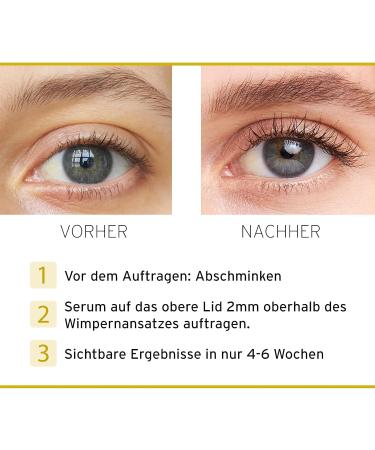 Nutralash Eyelash Serum - Advanced Formula for Long Lush Eyelashes in 4-6 Weeks | Made in Germany | 3ml Growth Serum - Buy Online on GoSupps.com