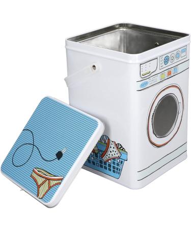Jeanoko Laundry Detergent Container Washing Machine Modeling Washing Powder Container Large Capacity Glossy Rounded Corners for Storage - Buy Online on GoSupps.com
