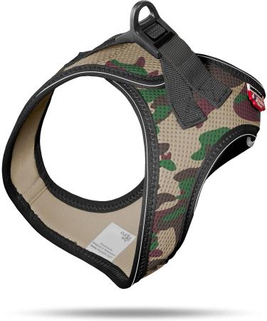 Buy Curli D-Ring Buckle Vest Harness Camo S - Stylish & Secure Dog Gear for International Shipping - Buy Online on GoSupps.com