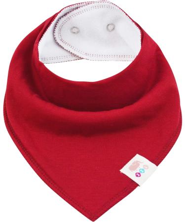 Shop M.M.C. Baby Cotton Bibs Set - 8 Triangular Towels with Adjustable Push Buttons for Toddlers | Perfect for Boys & Girls - Buy Online on GoSupps.com