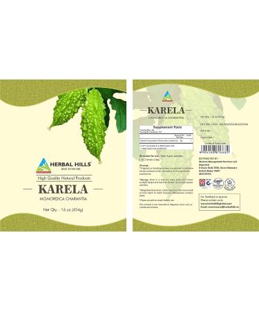 HERBAL HILLS Bitter Melon Powder 16oz | Momordica Charantia for Eye & Skin Health - Buy Online on GoSupps.com