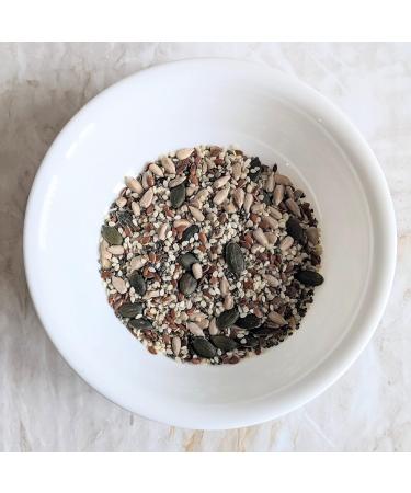 Better Food Mood Omega 6 Seed Mix for Eating 180g | Chia Seeds Hemp Seeds Flaxseed Sunflower Pumpkin Seeds Sesame Seeds Mix | Unsalted Unroasted Mixed Seeds to Eat - Buy Online on GoSupps.com