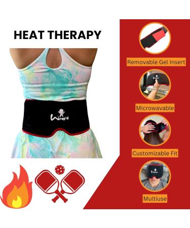 Tennis Elbow & Migraine Relief Cap Wraps - 2 Pack | Hot & Cold Therapy for Headaches Tendonitis & Pickleball Injuries - Odor Blocking Bag Included - Buy Online on GoSupps.com