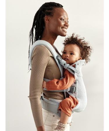 BabyBjrn Baby Carrier Harmony 3D Mesh Silver - Breathable and Comfortable - Buy Online on GoSupps.com