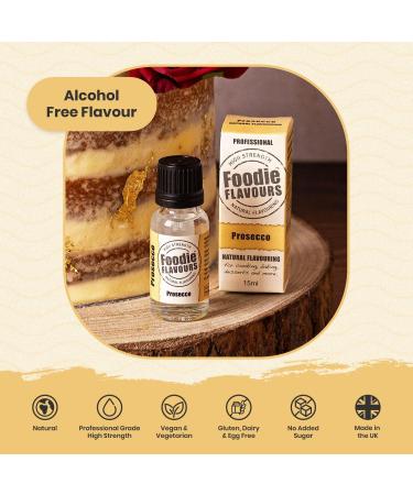 Prosecco Natural Flavouring - Foodie Flavours - 15ml - Buy Online on GoSupps.com