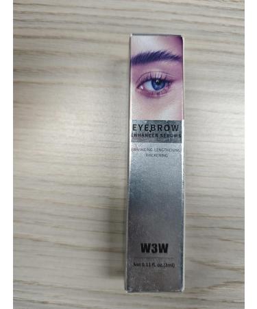 Eyebrow Serum,W3W Eyebrow Growth Serum Advanced Formula for Boost Longer, Fuller, and Thicker Brows Lashes,3 ML (White) - Buy Online on GoSupps.com