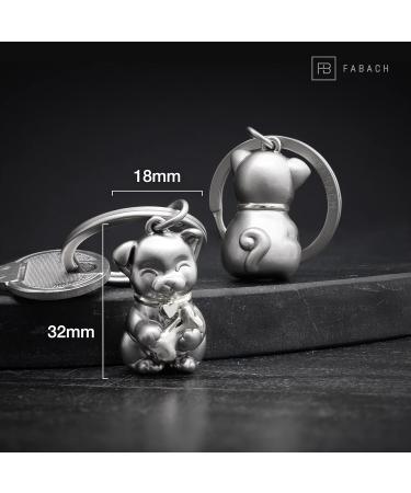 Fabach Dog Keychain - Lucky Charm Puppy Keychain for Dog Lovers | Labrador Dog Paw Key Ring | Perfect Gift for Dog Owners - Buy Online on GoSupps.com