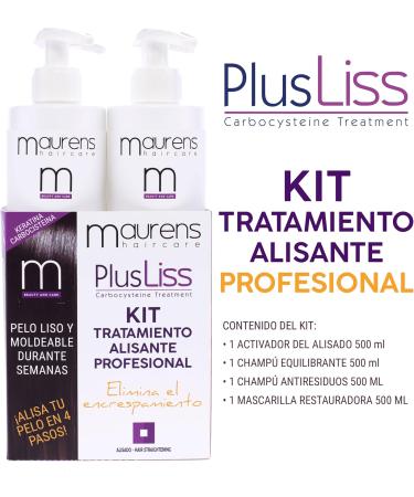  MAURENS Maurens. PlusLiss Keratin Balancing Shampoo with Argan Oil and Silk Proteins Salt and Sulfate Free. 500 ml - Buy Online on GoSupps.com