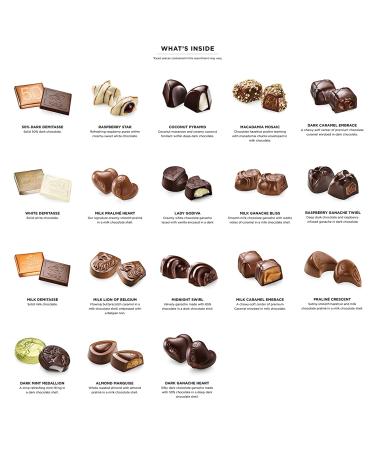 Godiva Chocolatier Assorted Chocolate Gold Gift Box  Thank You Ribbon  19 Pieces - Buy Online on GoSupps.com