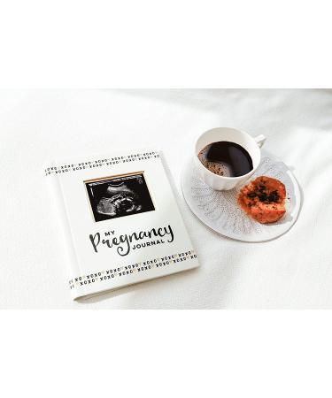 Pearhead Pregnancy Journal & Keepsake Book - Gender Neutral Memories Album for Baby Boy or Girl - Black and White Design - 1 Count - Buy Online on GoSupps.com
