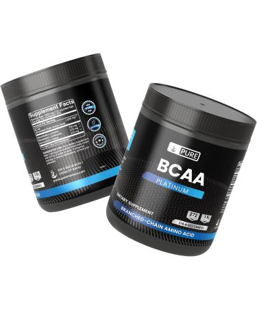 PURE ORIGINAL INGREDIENTS 2:1 BCAA Powder - Unflavored 14.4 oz 272 Servings No Additives or Fillers - Buy Internationally - Buy Online on GoSupps.com