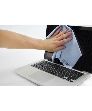 EliteTechGear Microfiber Cleaning Cloths (6 Pack) - Ideal for Eyeglasses, LCD Screens, Tablets - 5 Large 6x7inch & 1 Oversized 12x12inch - Buy Online on GoSupps.com